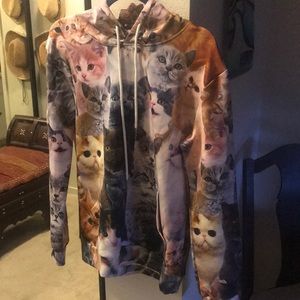 Cat sweatshirt, NWT